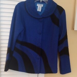 NorthStyle Women's Blue and Black Jacket